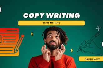 do email copywriting promote and sales copy for your website