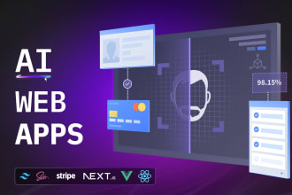 build ai powered saas web applications or saas product developer