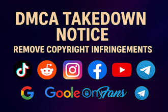 remove copyright,leaked,defamatory, articles,mugshots under dmca