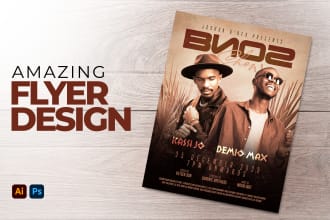 design an amazing business, marketing, and event brochures