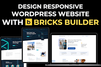 design your wordpress website with bricks builder