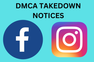 remove infringing posts from facebook, instagram and tiktok under dmca