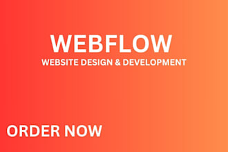 do webflow website design and redesign