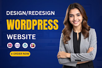 design, redesign, clone, modify, or revamp wordpress website