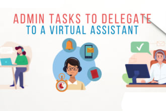 be virtual assistant for any industry for customer support admin daily work etc