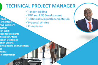 write a winning technical, bid proposal for rfp, rfi, tender