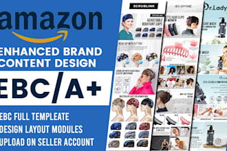 do amazon ebc design, a plus content and product listing