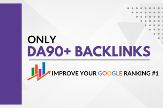create 50x da 90 high quality backlinks building for ranking