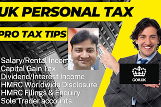 do hmrc sa100 UK personal self assessment tax return and sole trader accounts