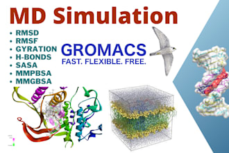 do molecular dynamic simulation, binding free energy mmpbsa or mmgbsa