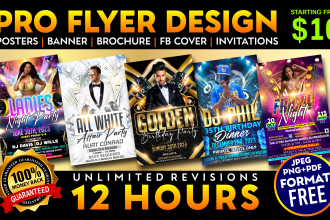 do nightclub birthday party concert dj bar hip hop event podcast flyer poster