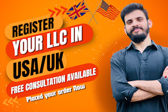 register company formation in the USA llc and UK ltd