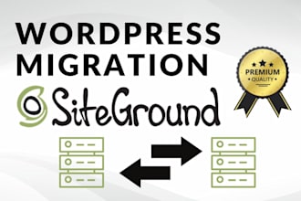 migrate your wordpress website to siteground