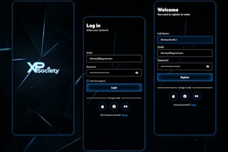 design UI UX to dark or light mode