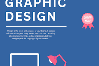create graphic design of any kind