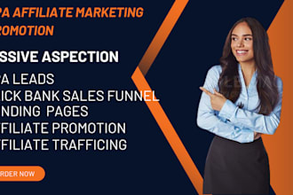 conduct clickbank advertising, CPA link traffic, and CPA affiliate marketing