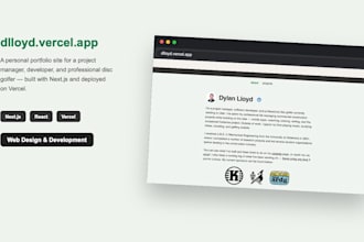 build your website or mobile app from scratch
