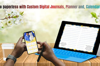 craft personalized calendars, planners and journals