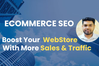 do ecommerce SEO to drive sales and organic traffic