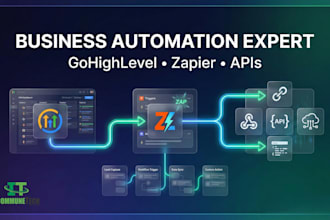 automate your business using gohighlevel, zapier, and apis