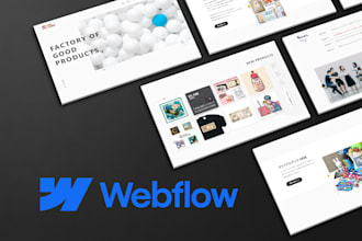 design your website on webflow