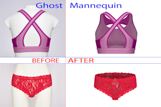 ghost mannequin,neck joint,wrinkle remove, symmetrical