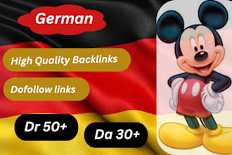 do high quality guest post backlinks on german sites