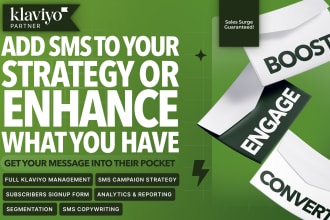 manage SMS marketing with klaviyo for your ecommerce brand