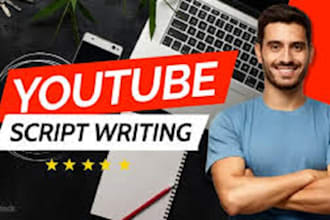 write professional, unique video script for youtube videos