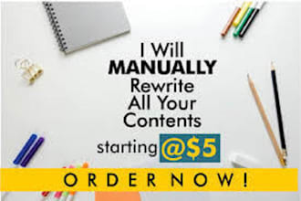 proofread, edit or rewrite your english writing