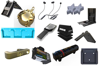 do 3d product modeling, 3d printing design using solidworks