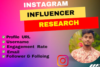 be  expert instagram influencer research for your brand