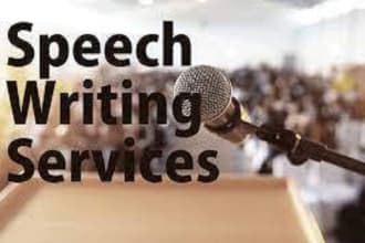 write perfect motivational, persuasive speech on any topic