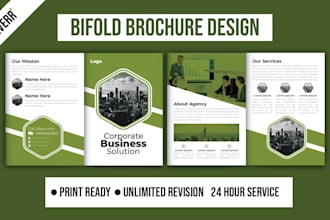 do business trifold brochure bifold pamphlet catalog design