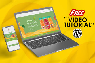create restaurant website with order taking system, wordpress website