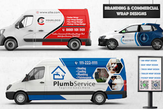 do professional vehicle wrap designs for vans and trucks