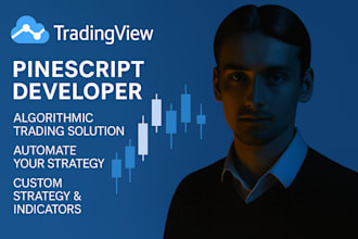 develop any indicator or strategy in tradingview pinescript