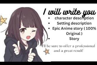 write a detailed setting or character description