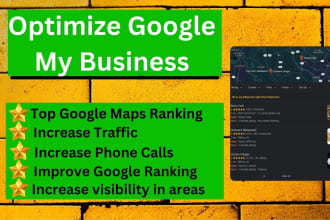 optimize google my business improving your local seo and gmb maps ranking
