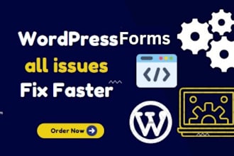 fix or create contact form 7, gravity form error for wordpress website