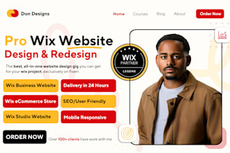 redesign wix website redesign wix website design wix redesign wix studio website