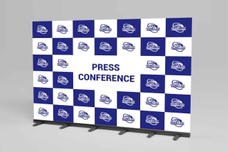 design backdrop, step and repeat banner, red carpet, expo banner
