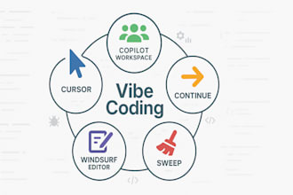 vibe code using cursor, windsurf, trae, lovable, bolt, replit and vercel