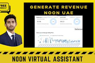 be your uae noon virtual assitant, product listing or ppc VA