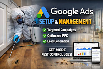 setup your pest control google ads campaign exterminator