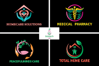 do medical mental healthcare dental pharmacy lab homecare logo