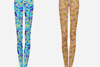 do stylish patterns for sports, yoga leggings and pants for you