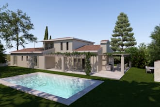 create photorealistic architectural 3d renders and video walkthrough