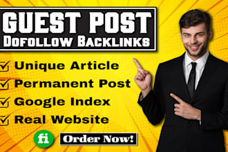 do high da guest post and dofollow guest posting backlinks services