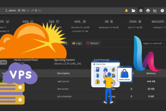 setup your vps with ffmpeg and web panel